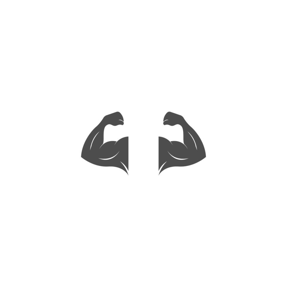 spier arm pictogram logo ontwerp vector illustratie sjabloon