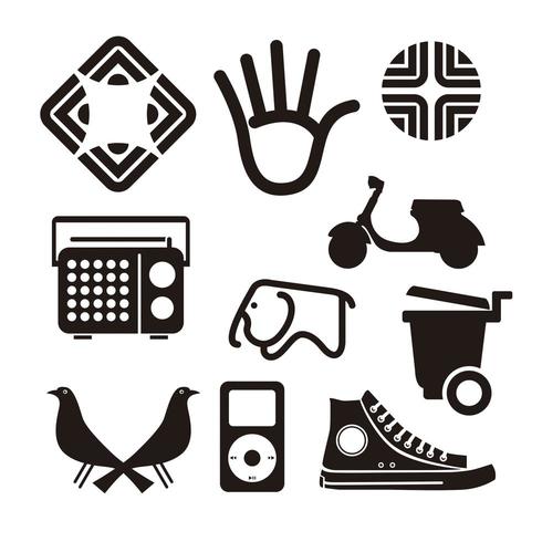 pictogram vector set