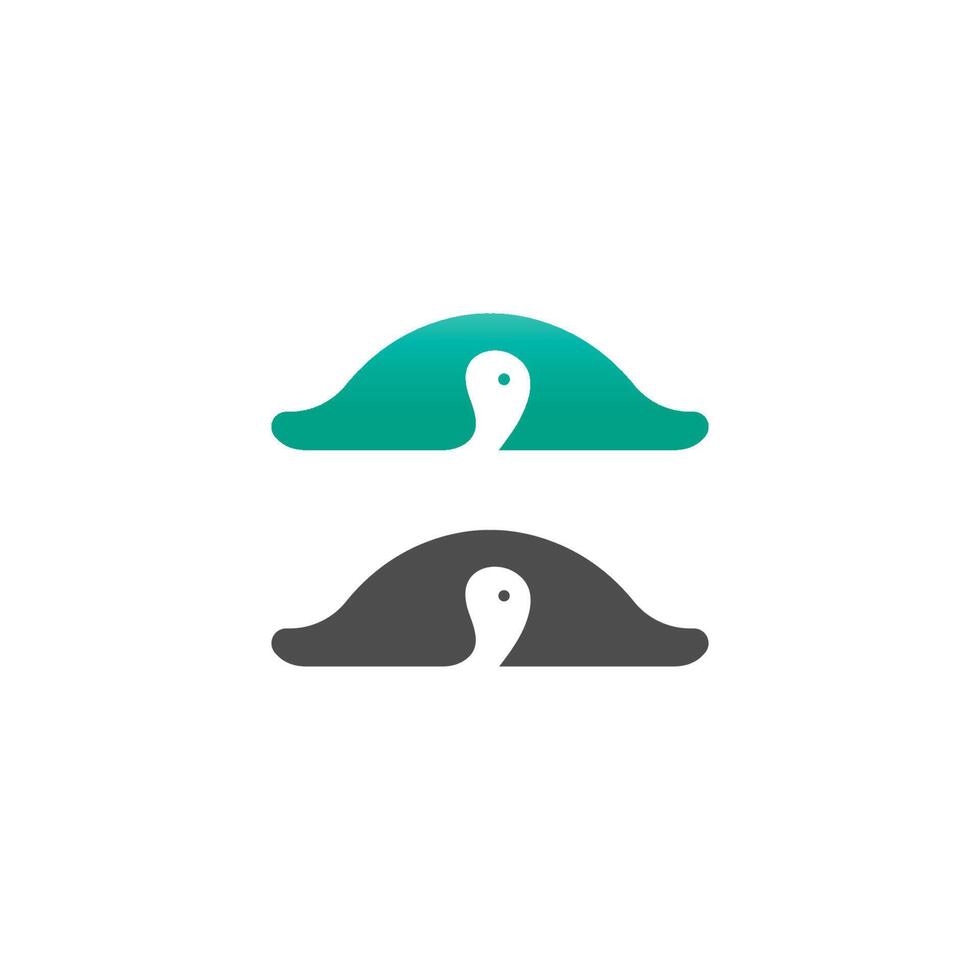 schildpad logo pictogram vector sjabloon illustratie ontwerpconcept
