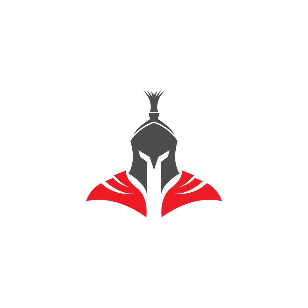 gladiator hoofd pictogram logo ontwerp concept vectorillustratie vector