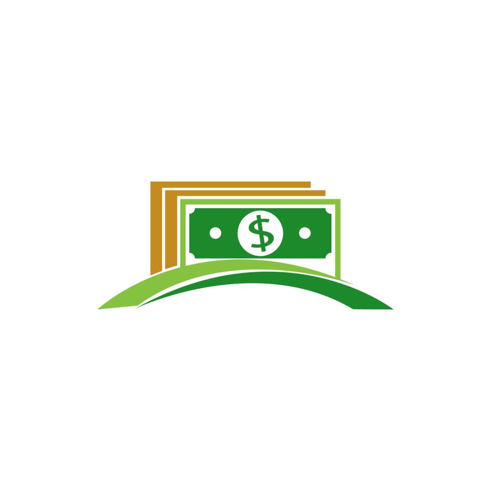 geld logo pictogram ontwerp vectorillustratie vector