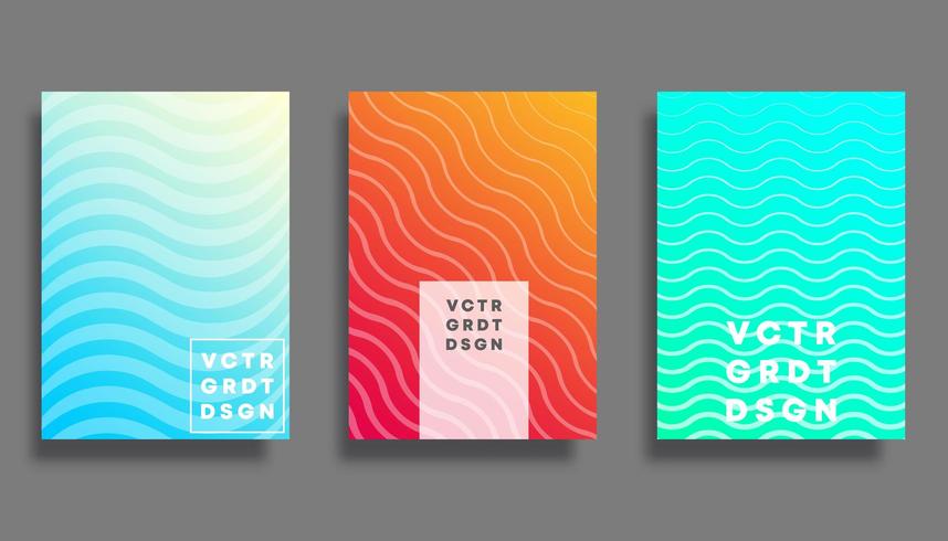 Kleurrijk kleurverloop voor flyer, poster, brochure, typografie of andere drukproducten vector