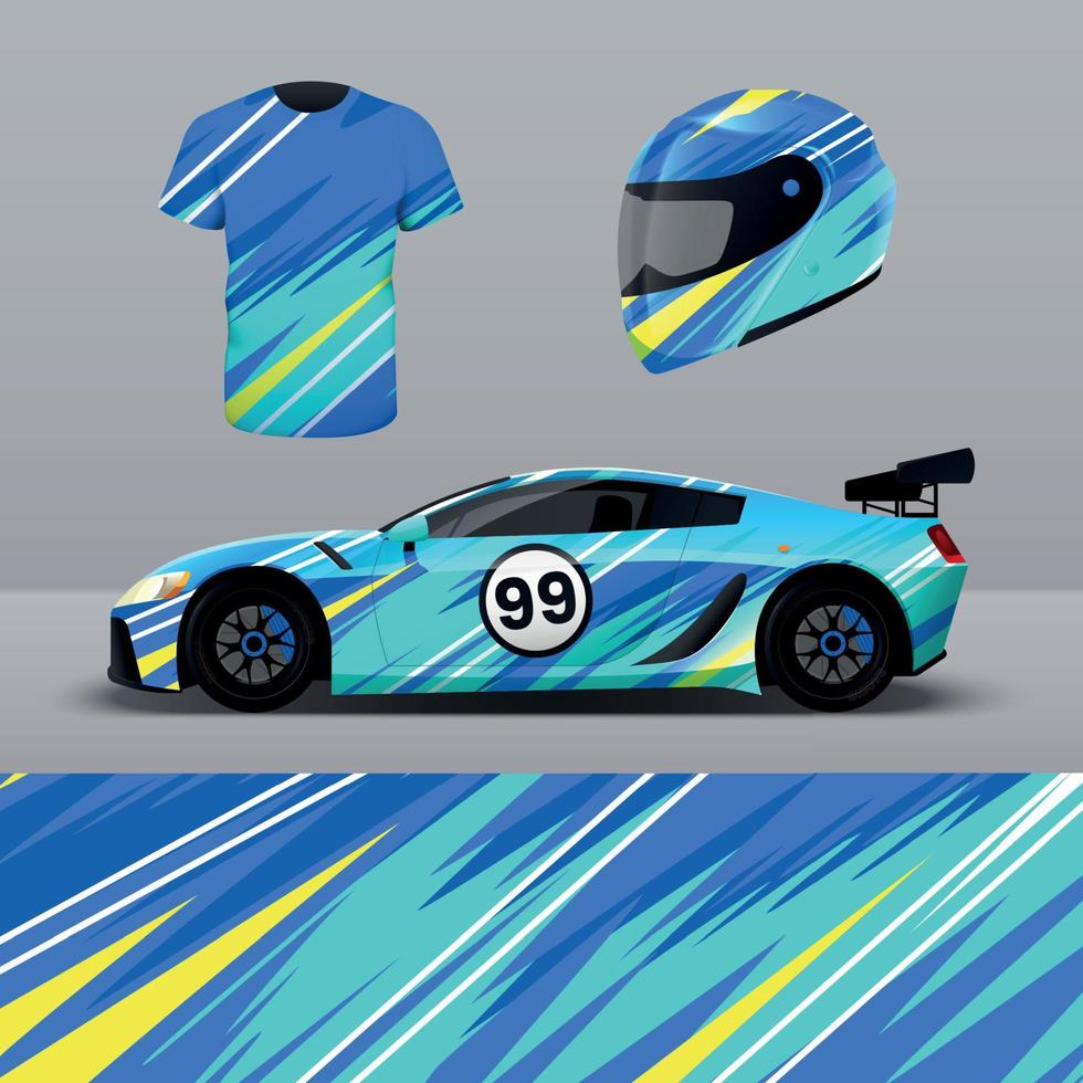 realistische livery-mockup vector