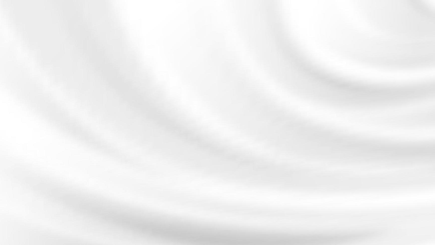 abstracte witte achtergrond luxe doek of vloeibare golf of golvende plooien van grunge zijde textuur satijn fluweel materiaal elegant behang ontwerp, achtergrond. vector illustratie