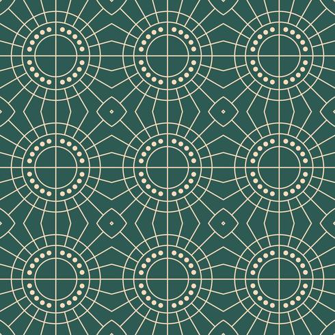 art deco eenvoudig patroon geometrisch zonpatroon vector