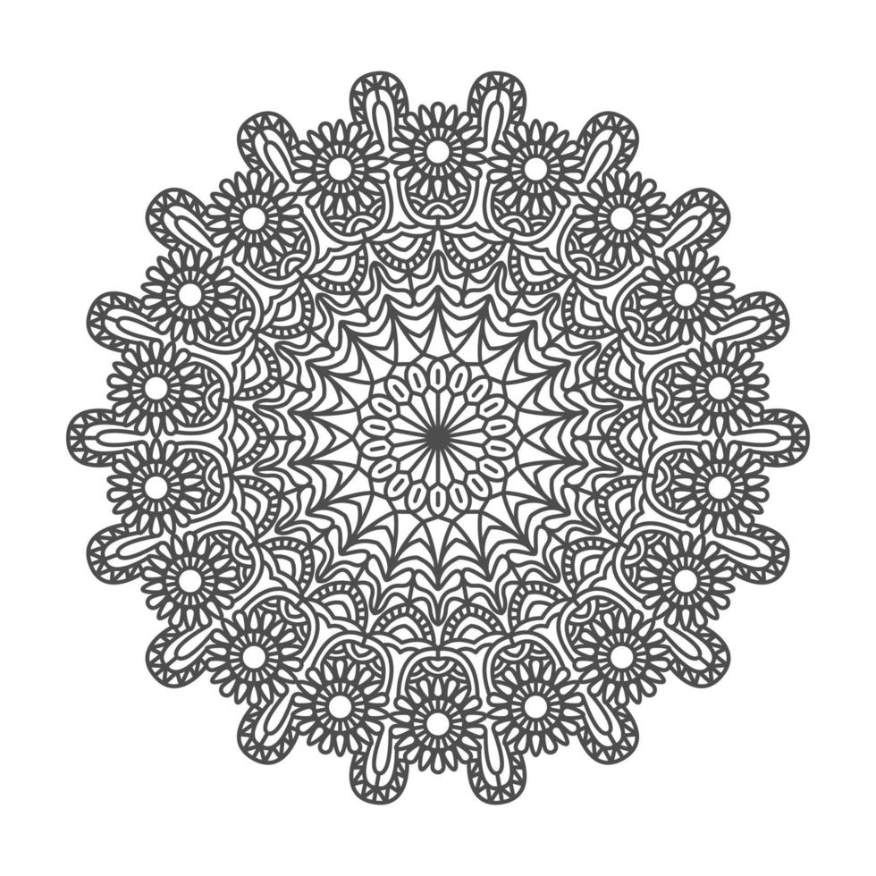 elegante en unieke mandala-ornamenten vector