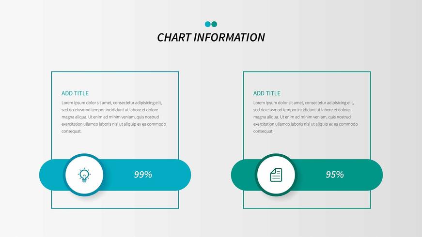 Kruis contrast infographic met gloeilamp en documentpictogrammen vector