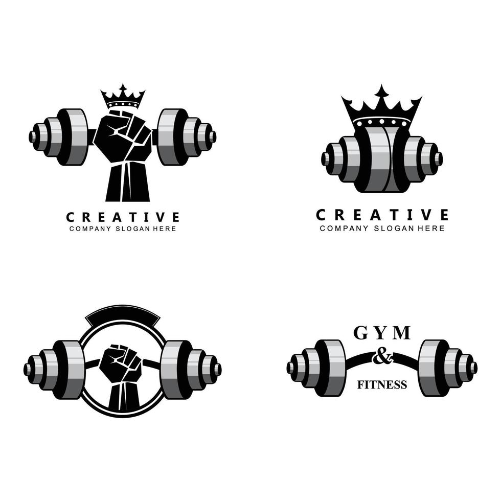 fitness logo ontwerp vector illustrationicon