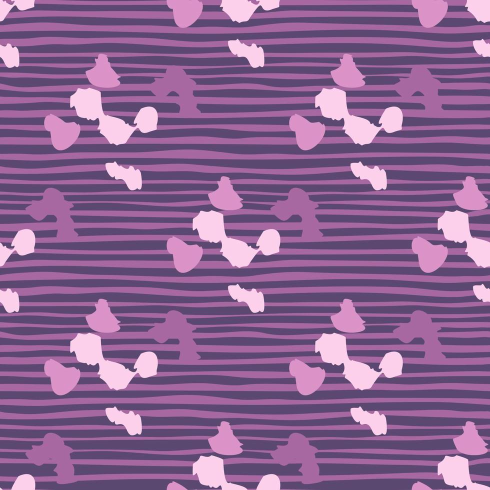 abstract jachtluipaard naadloos patroon. camo luipaard achtergrond. dierenbont vormen behang vector