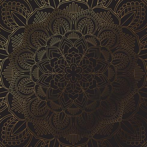 Decoratieve mandala achtergrond vector