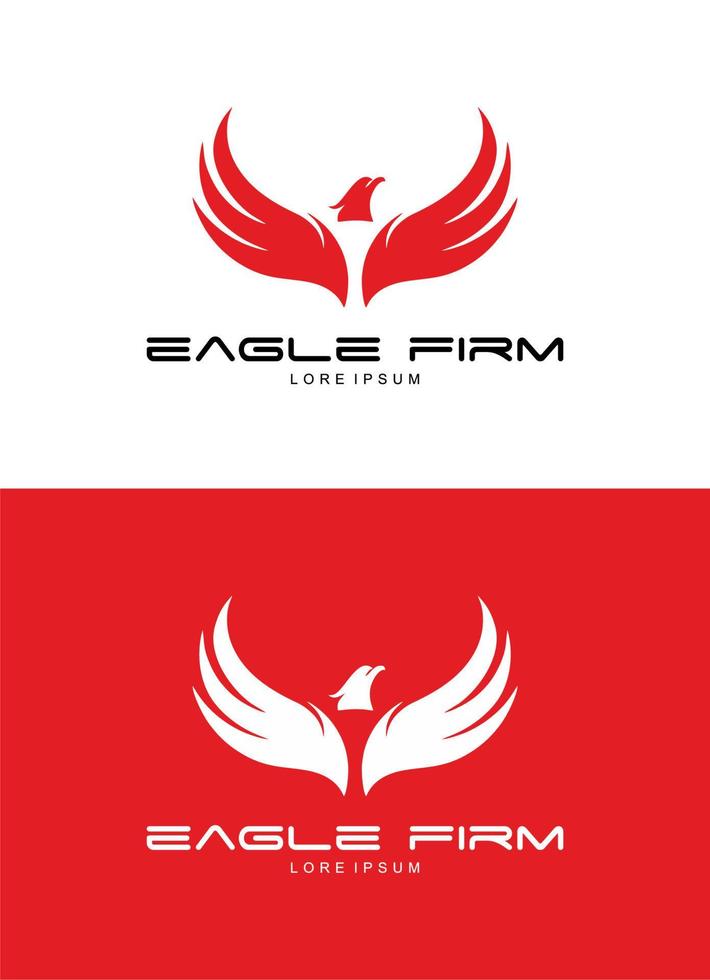 ontwerpsjabloon voor adelaar-logo vector