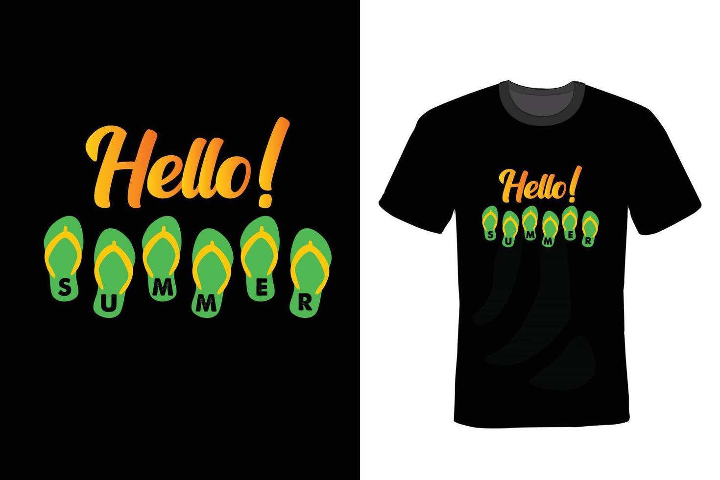 zomer t-shirt design, typografie, vintage vector