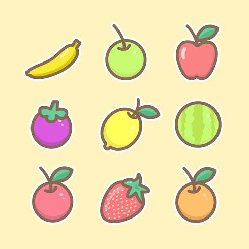 Pak fruit vector