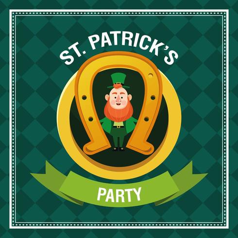 fijne St Patrick&#39;s Day vector