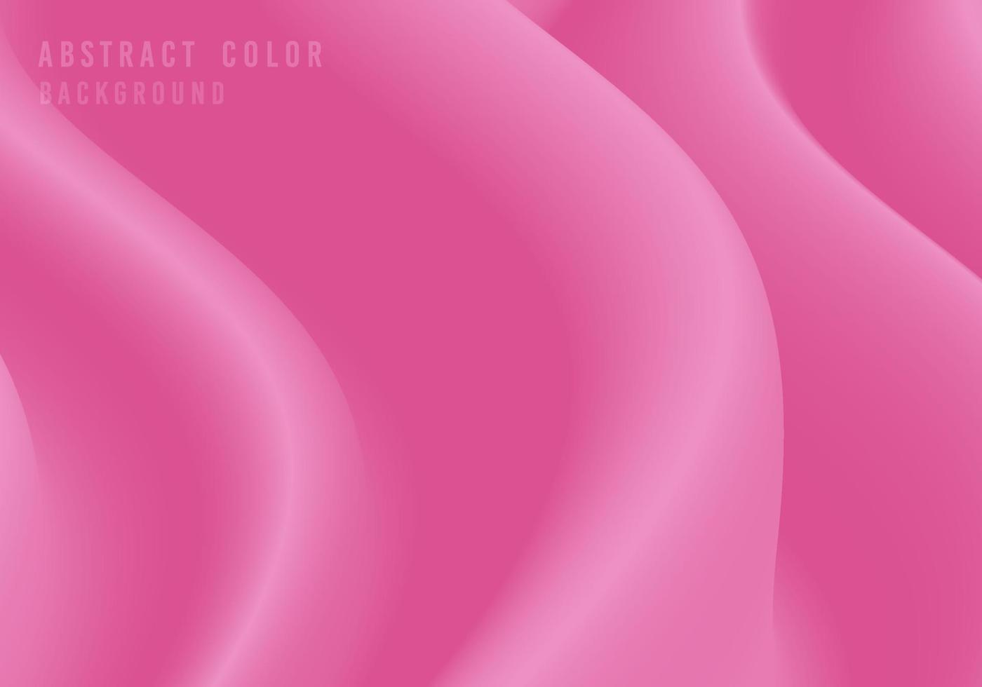abstracte roze gladde vliegende zijde sjabloon decoratief. vector