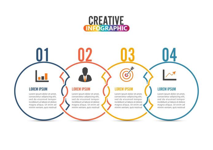 Infographics ontwerp vector en marketing pictogrammen