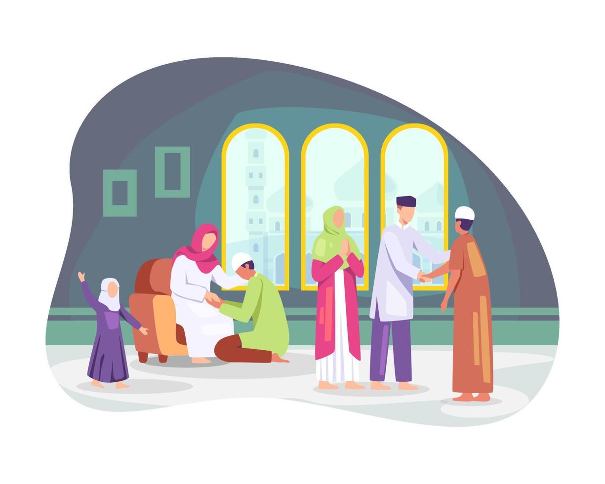 ramadan illustratie concept vector