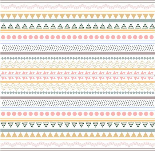 Pastel tribal achtergrondontwerp vector