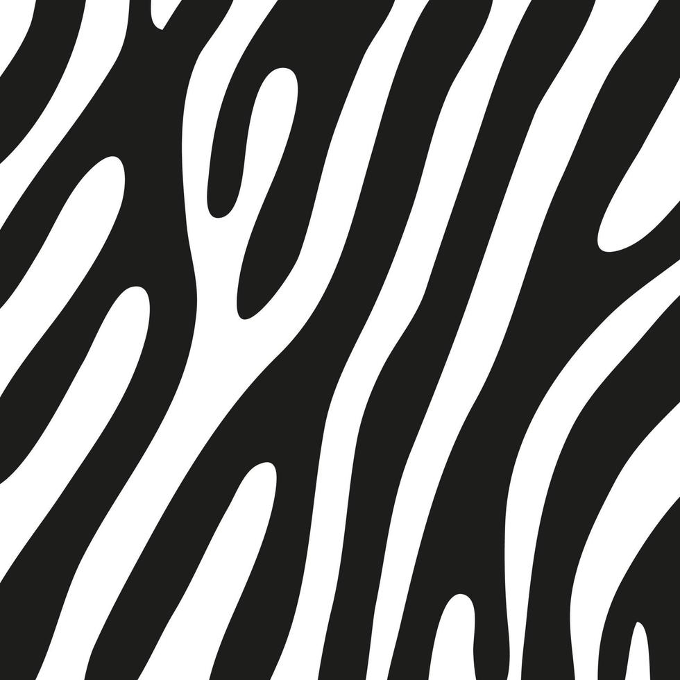 zwarte strepen op de huid van een zebra voor decoratie graphics vector