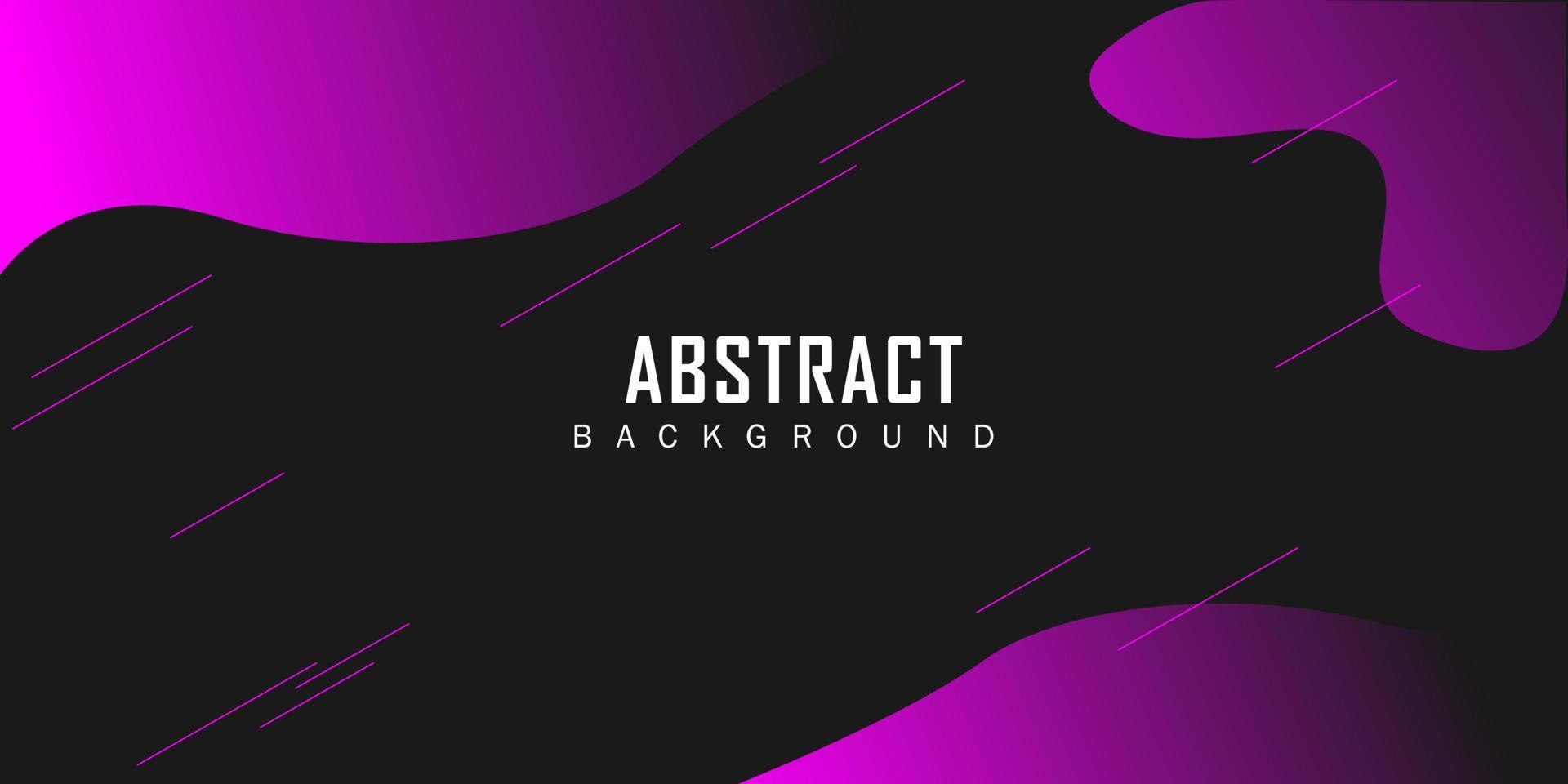 eenvoudige abstracte achtergrondverloop zwart en paars vector