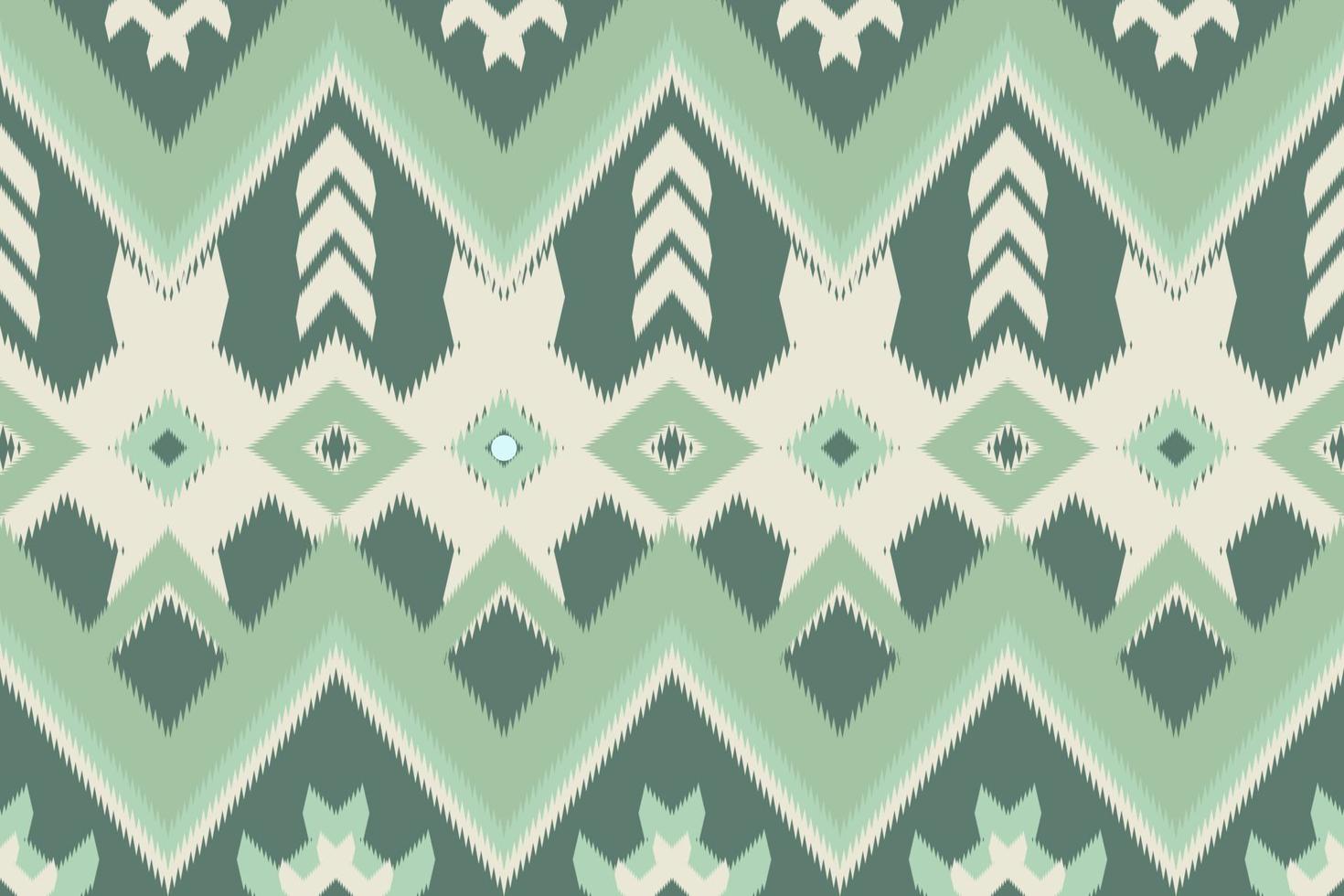naadloze inheemse stof patroon ontwerp. geometrische vormen gebruiken het als achtergrond, shirtpatroon en maken patronen op dingen. vector