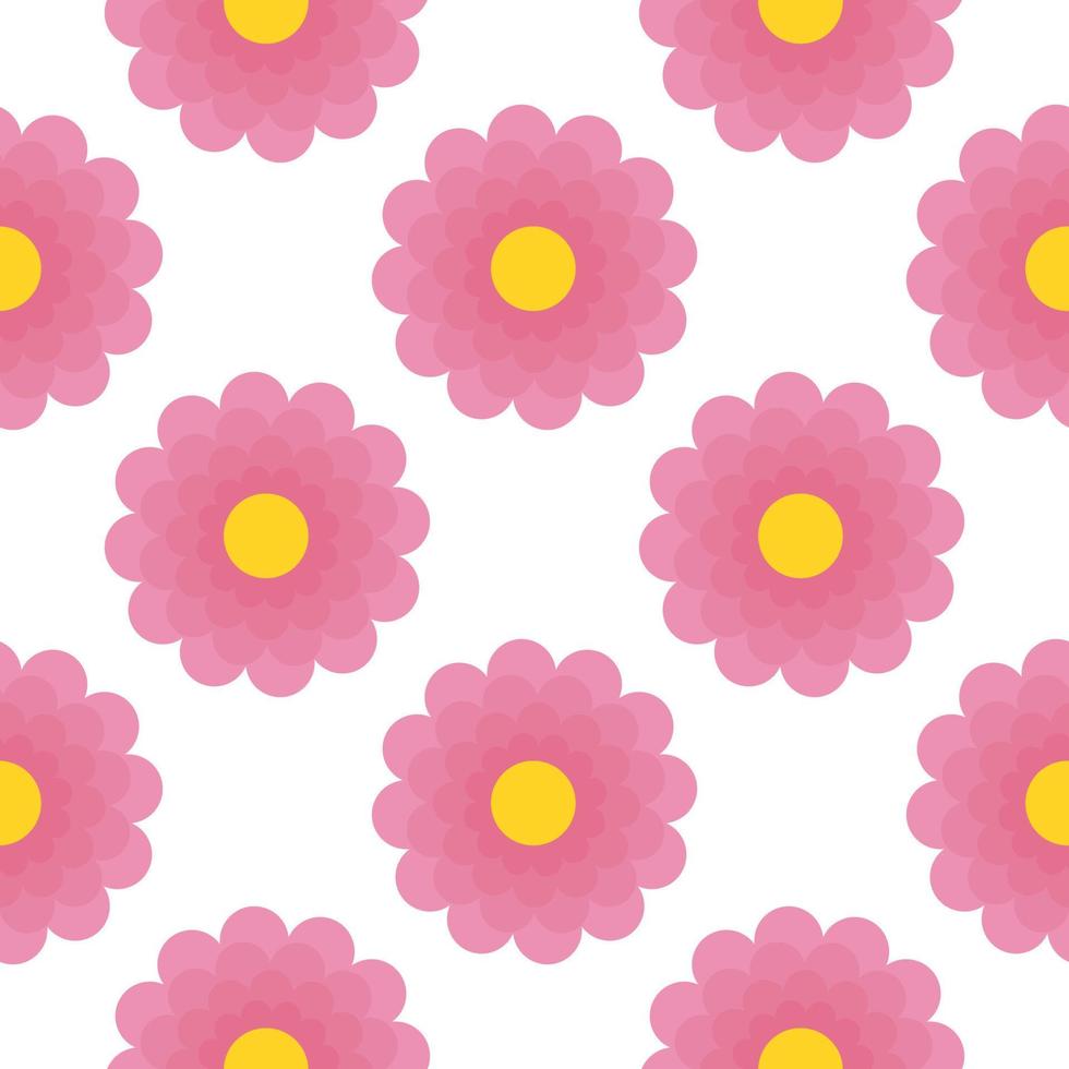 eenvoudig bloemen naadloos patroon vector