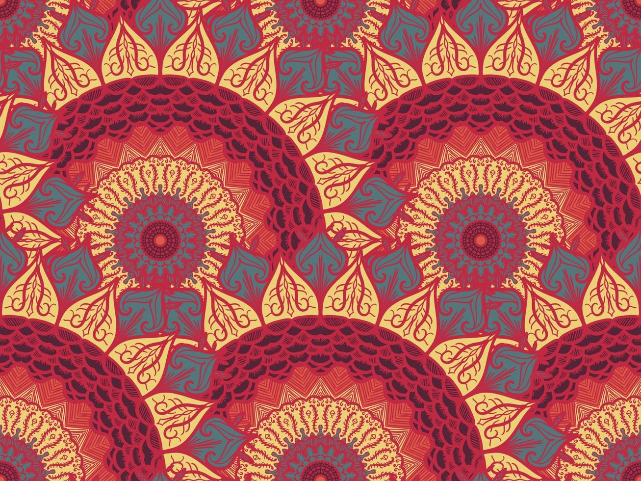 mandala naadloze patroon vector