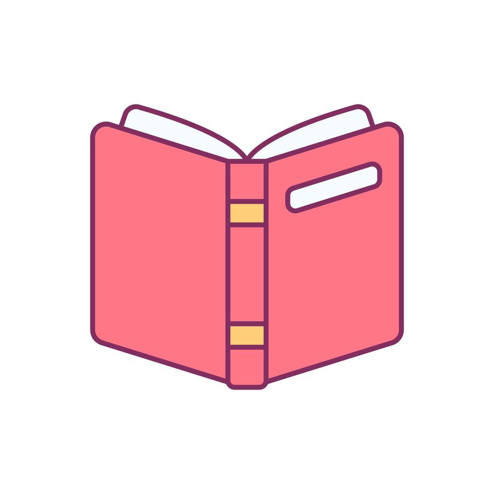 open boek premium pictogram teken symbool vector