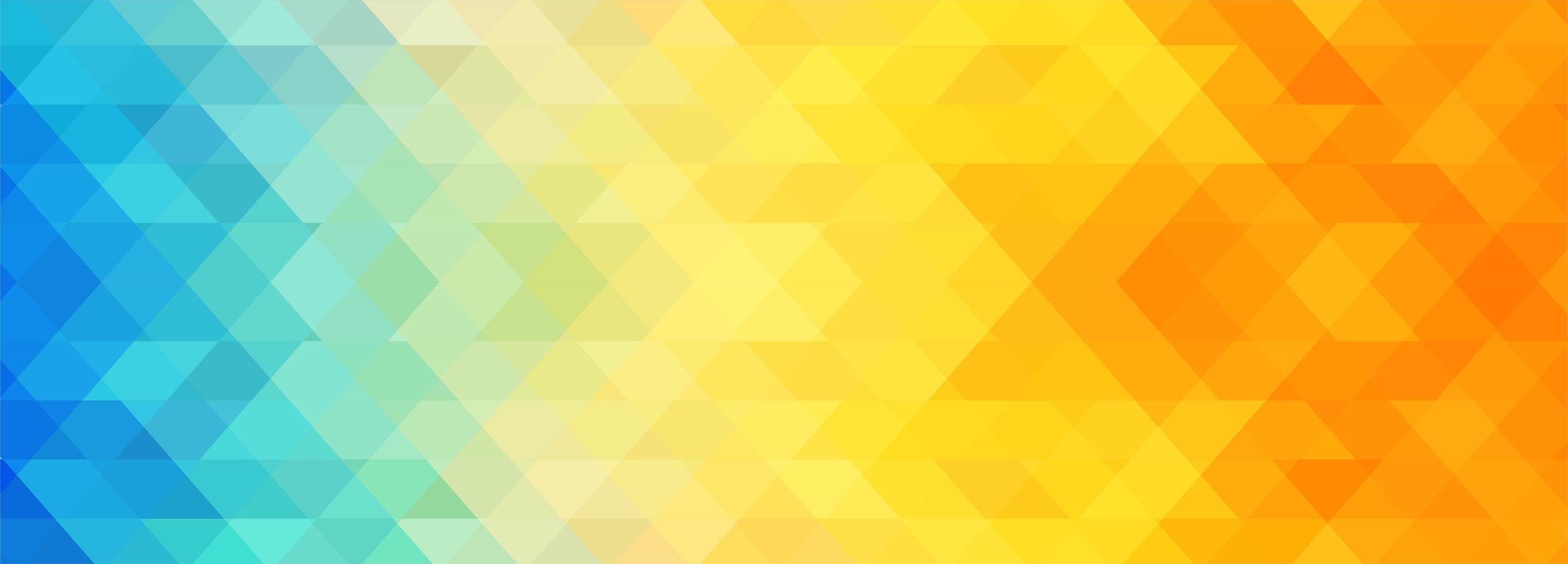 Abstracte kleurrijke geometrische banner sjabloon achtergrond vector