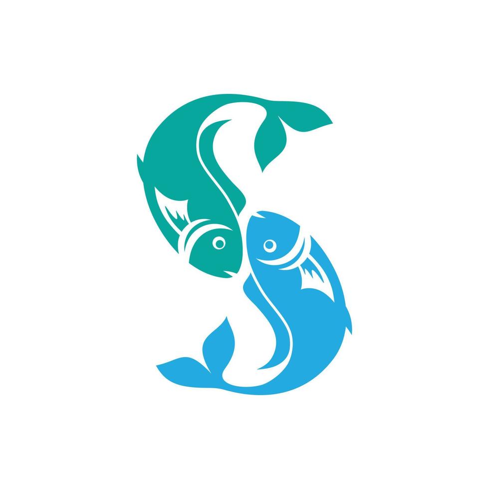 vis logo sjabloon vector