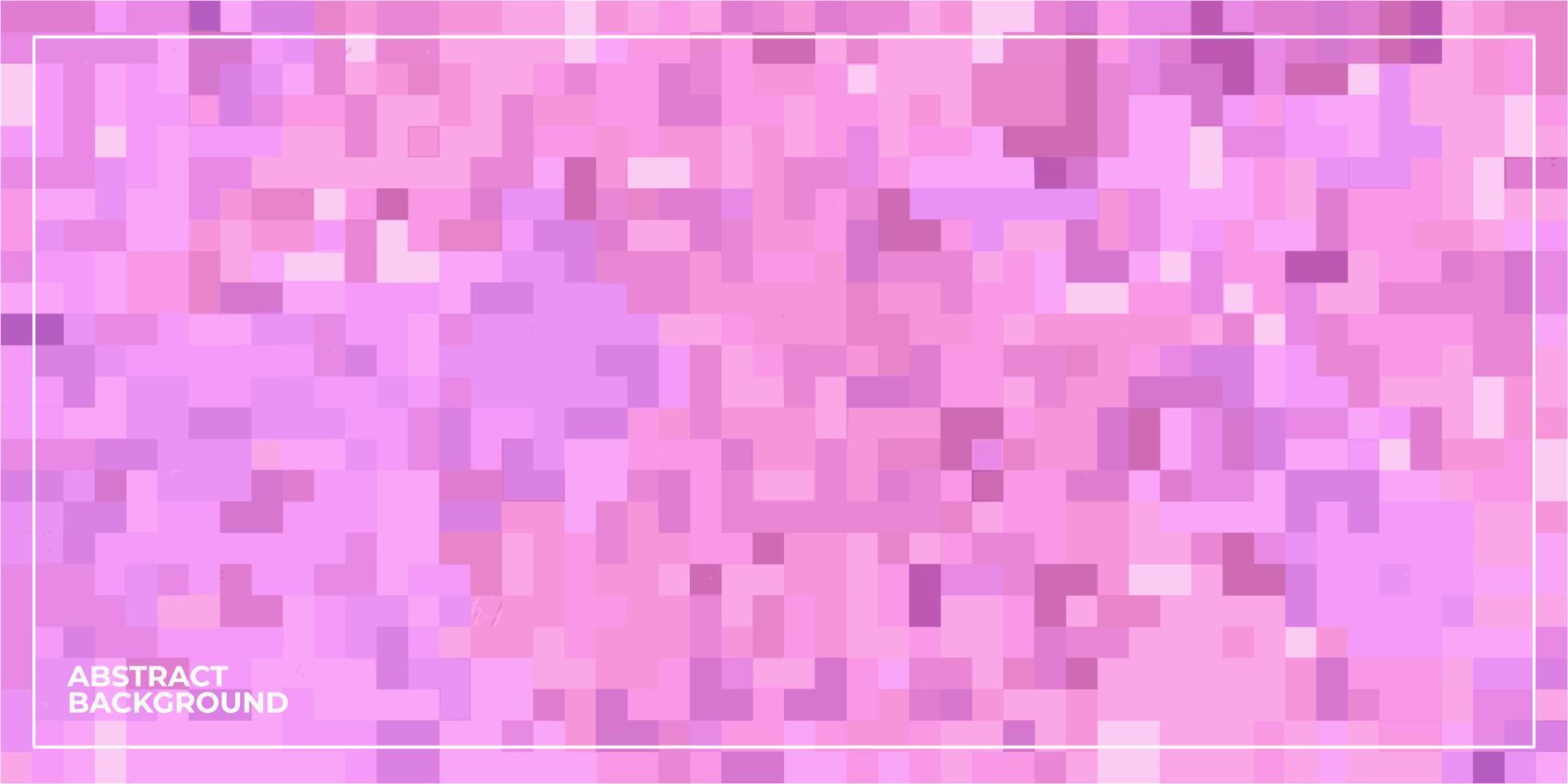 abstracte geometrische pixel vierkante betegelde mozaïek achtergrond vector