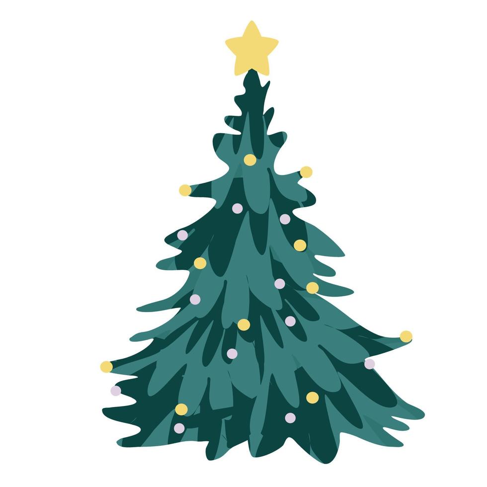 kerstboom vector ontwerp.