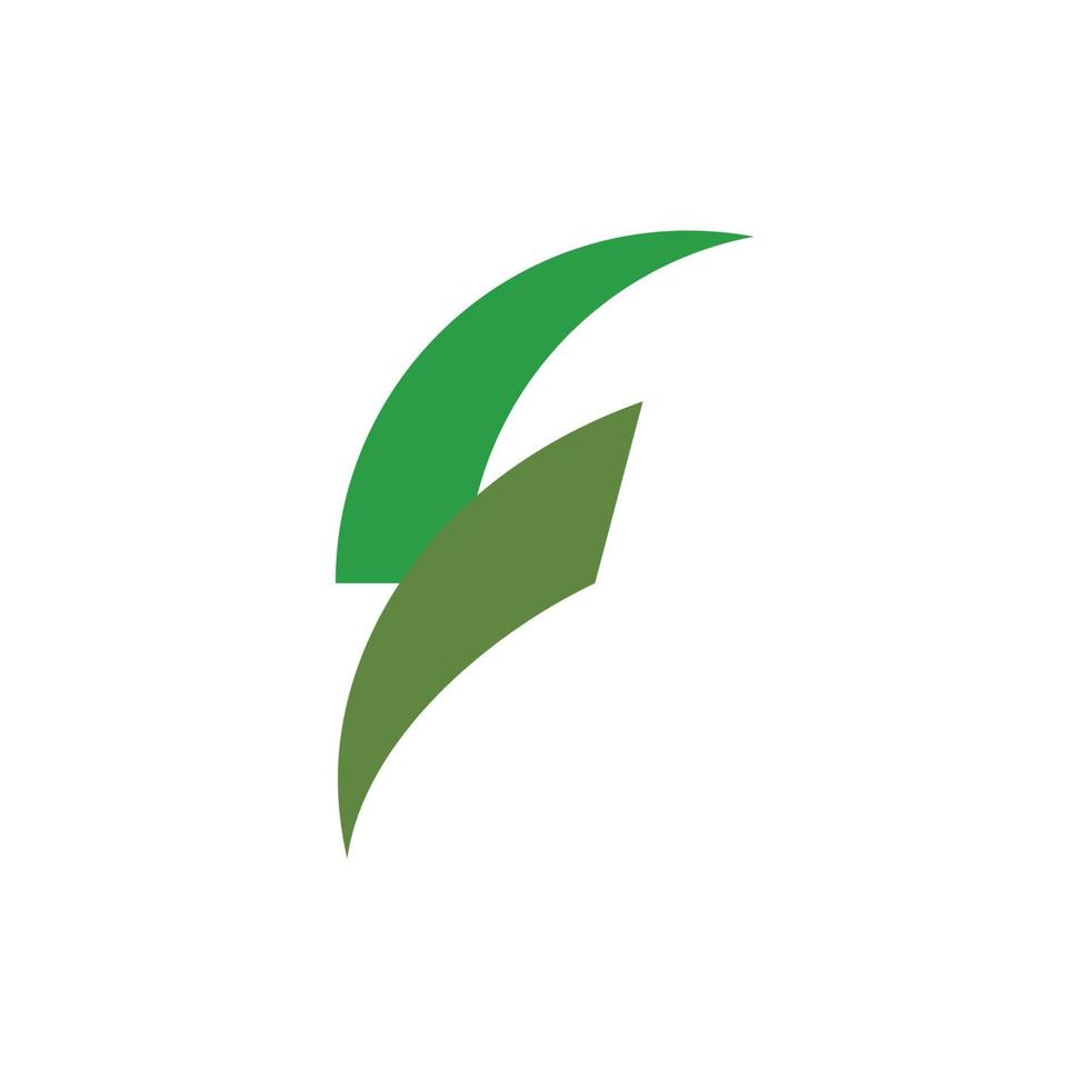 bliksem logo sjabloon vector