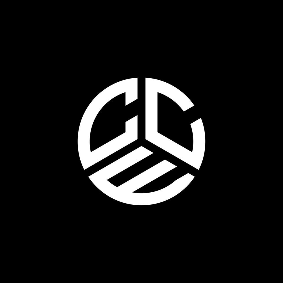 cc brief logo ontwerp op witte achtergrond. cc creatieve initialen brief logo concept. cce brief ontwerp. vector