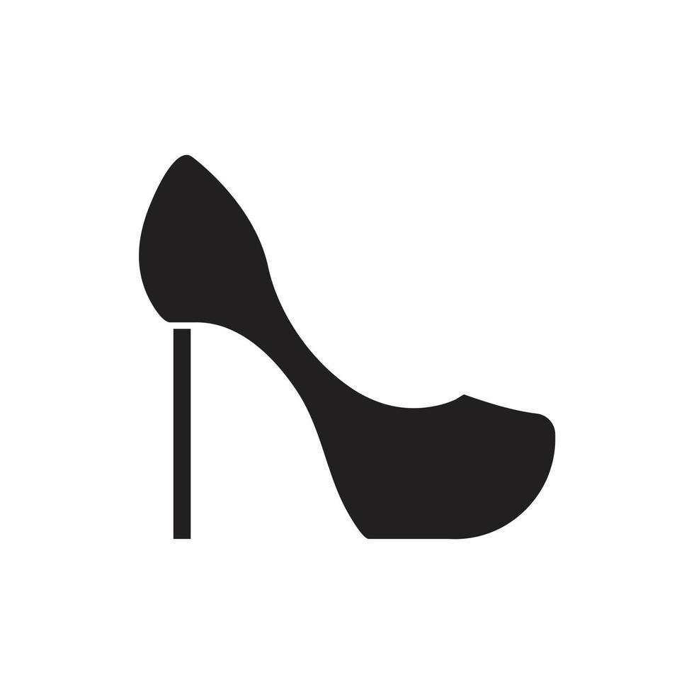 vrouwen schoenen vector voor symbool pictogram website presentatie