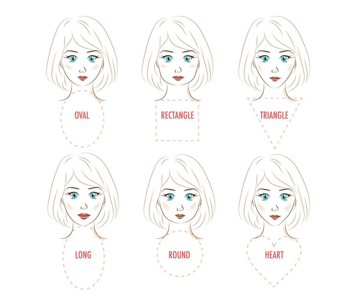 vrouw gezicht aandeel infographic. vector