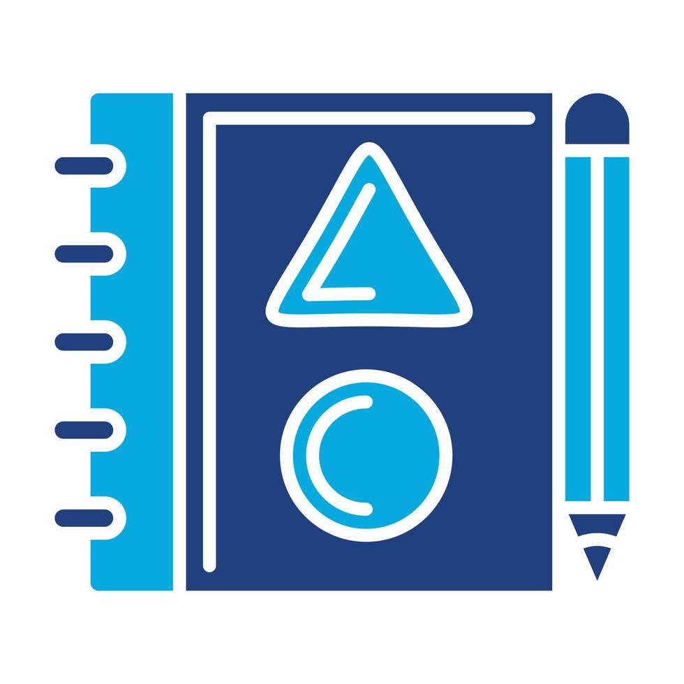 ingenieur notebook glyph icon vector