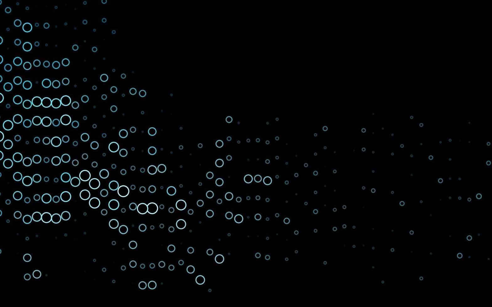 lichtblauwe vectorlay-out met cirkelvormen. vector