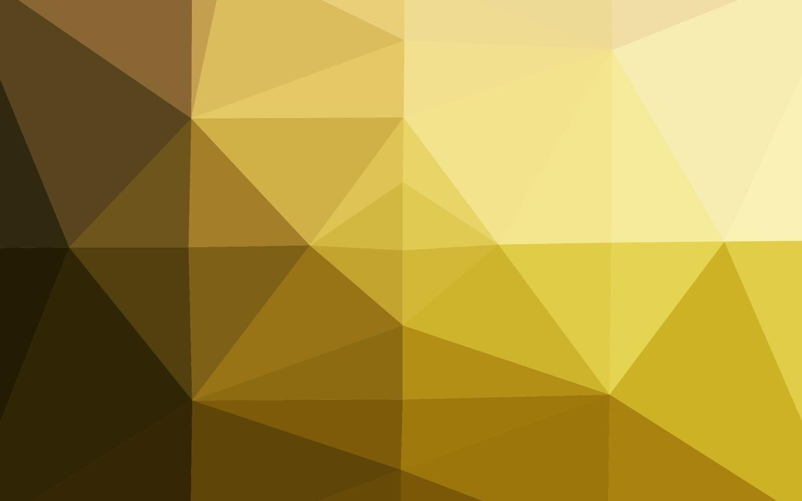 donkergeel, oranje vector abstract mozaïekpatroon.