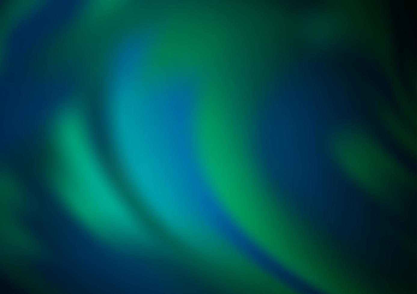 donkerblauwe, groene vector abstracte lichte achtergrond.