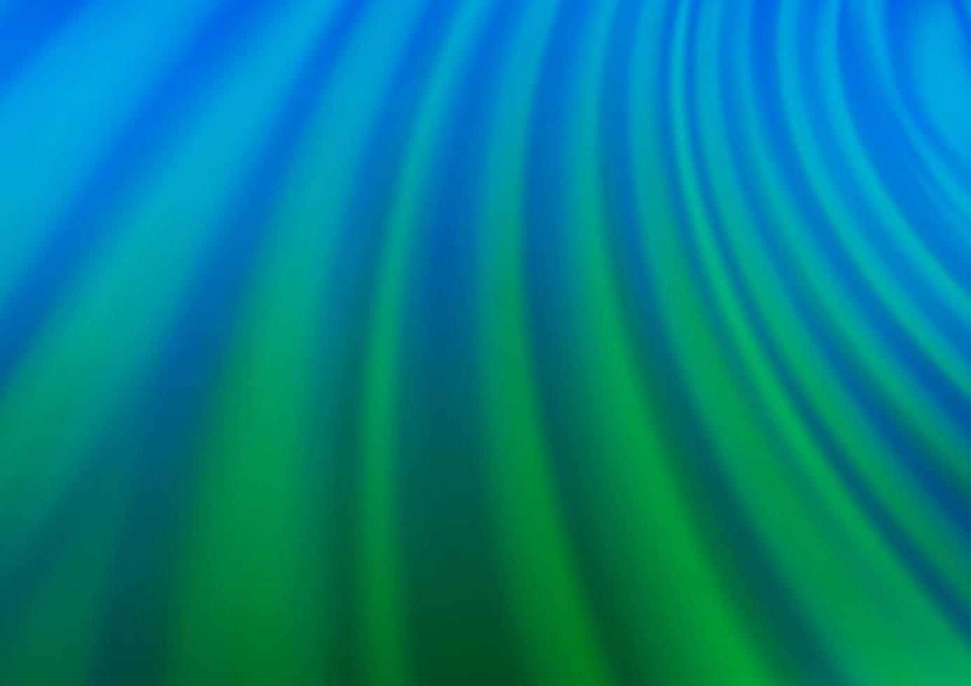 lichtblauwe, groene vector wazig heldere achtergrond.