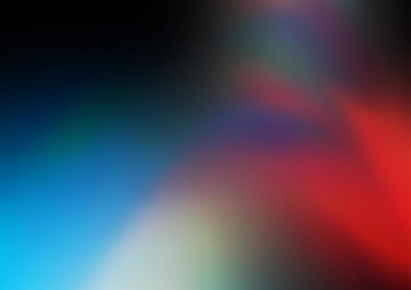 donkerblauw, rood vector wazig glans abstracte sjabloon.