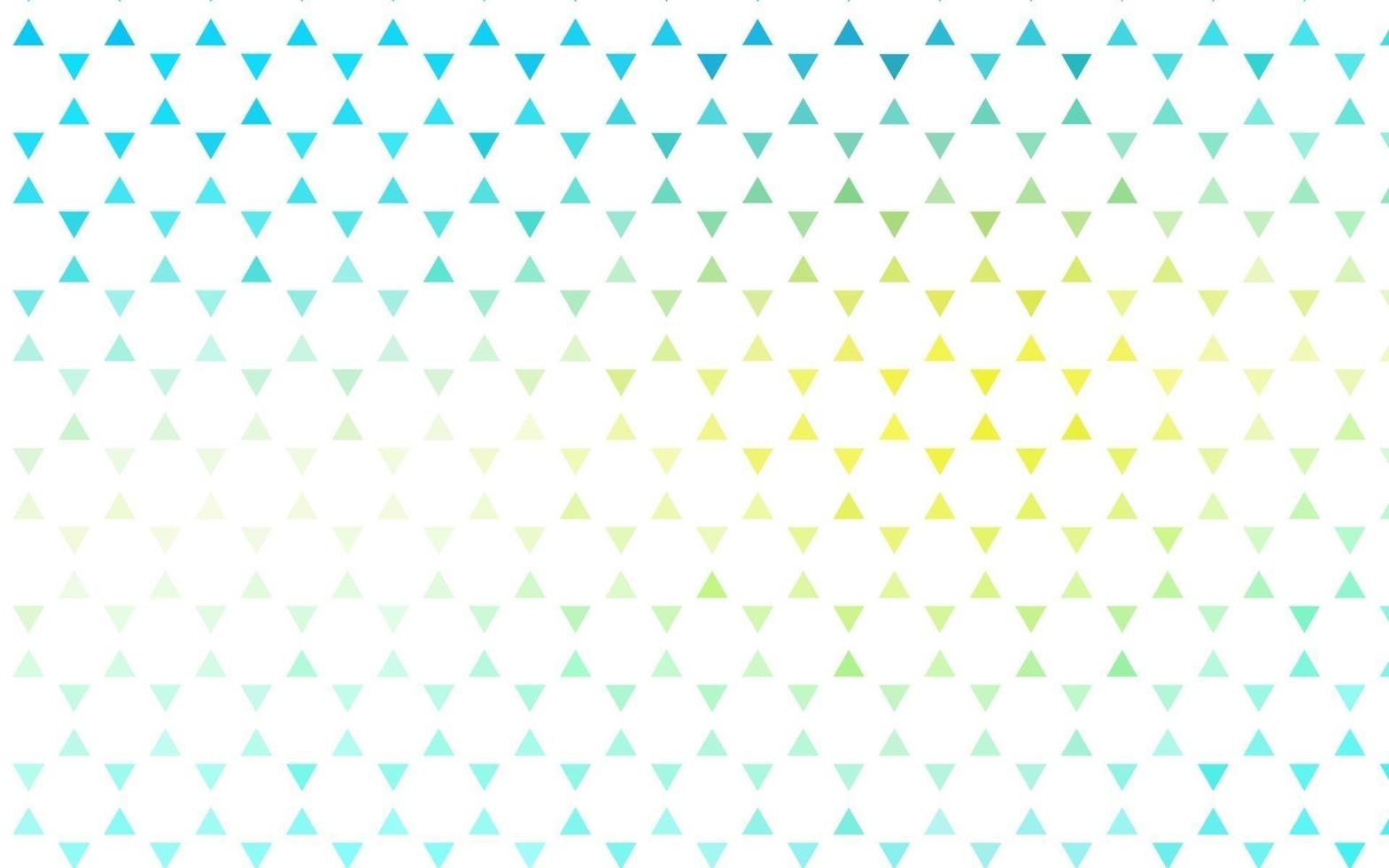 lichtblauwe, gele vector naadloze dekking in veelhoekige stijl.