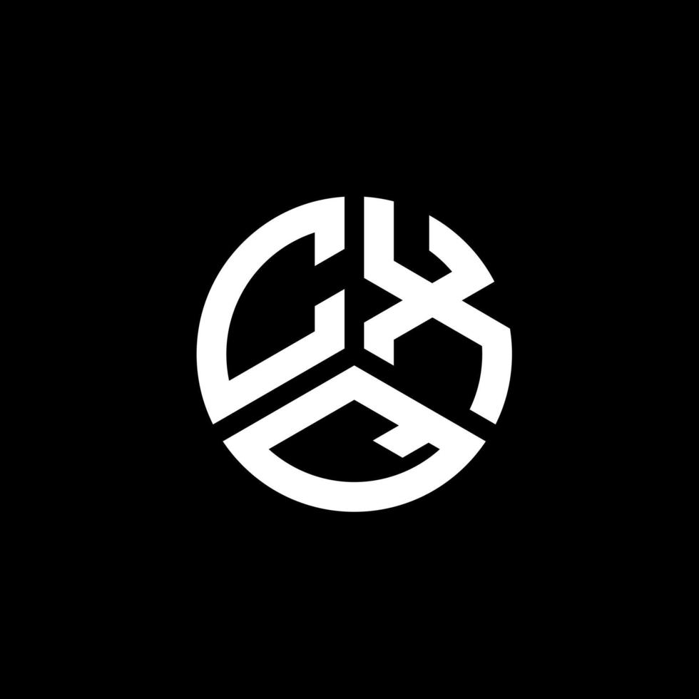 CXQ brief logo ontwerp op witte achtergrond. cxq creatieve initialen brief logo concept. CXQ brief ontwerp. vector