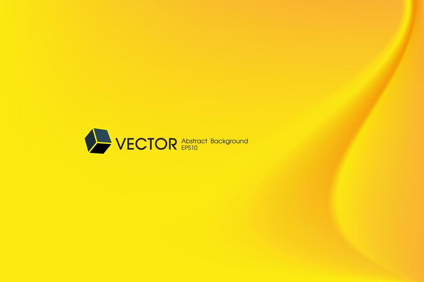 abstracte gele achtergrond met pictogram. wazig waterlijn achtergrond. vectorillustratie voor ontwerpbanner of poster vector