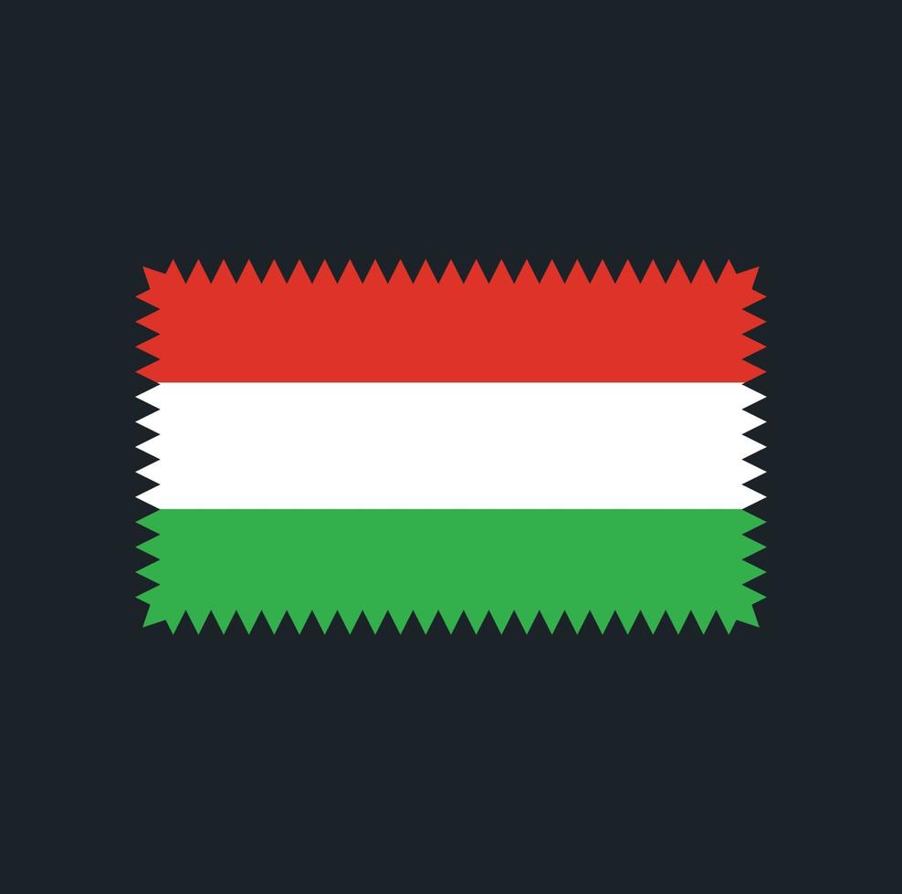 Hongarije vlag vector ontwerp. nationale vlag