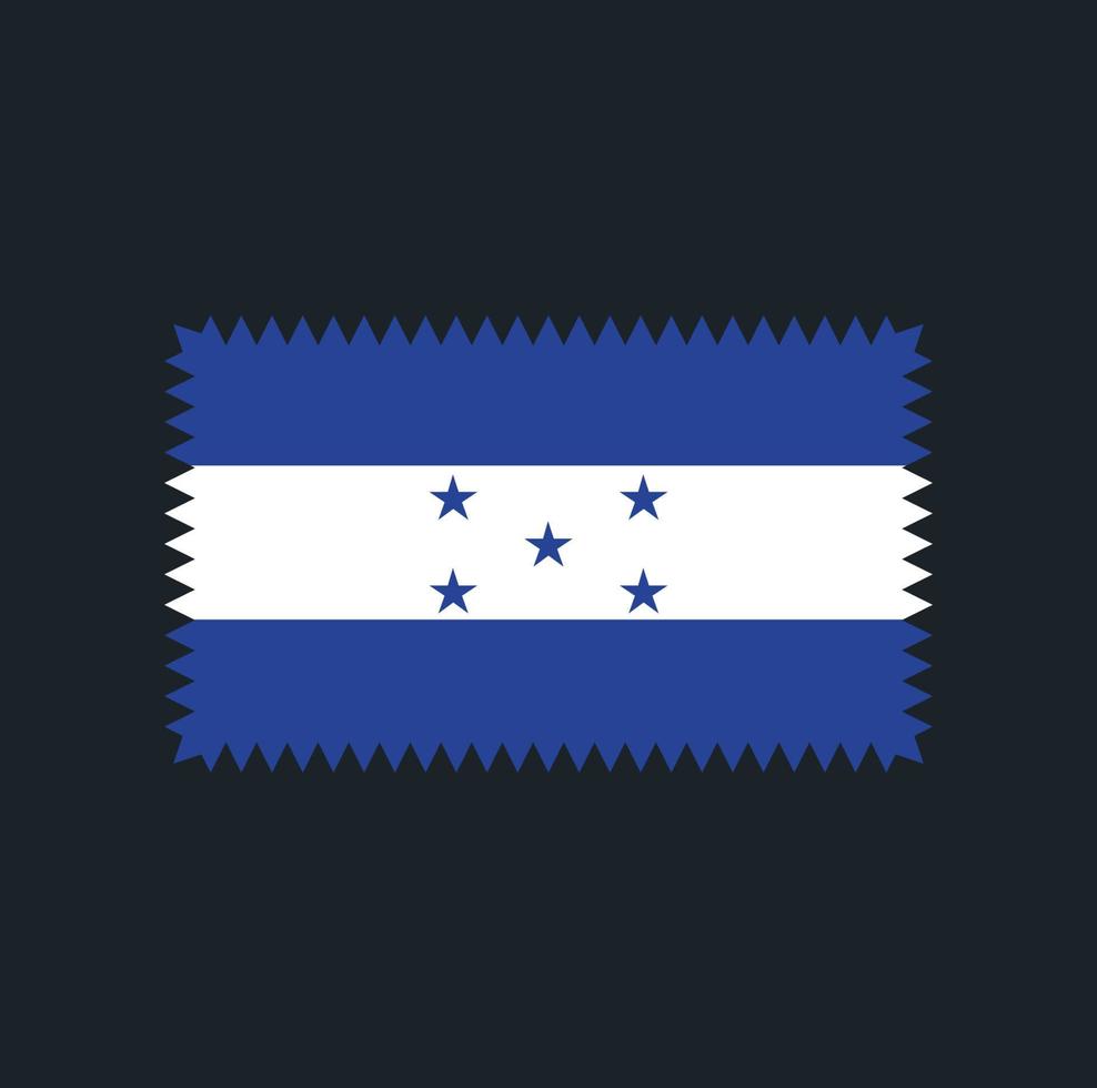 honduras vlag vector ontwerp. nationale vlag