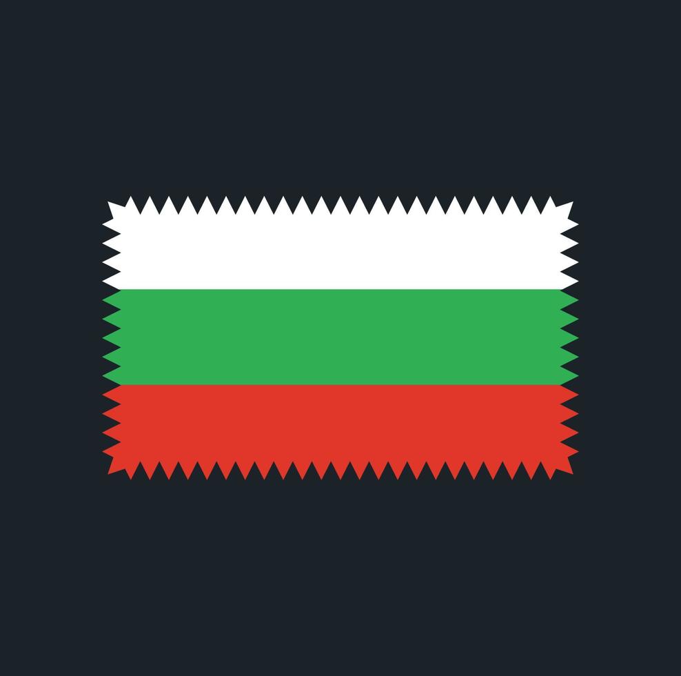 bulgarije vlag vector ontwerp. nationale vlag