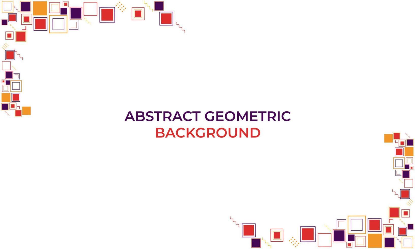 kleurrijke abstracte geometrische achtergrond vector