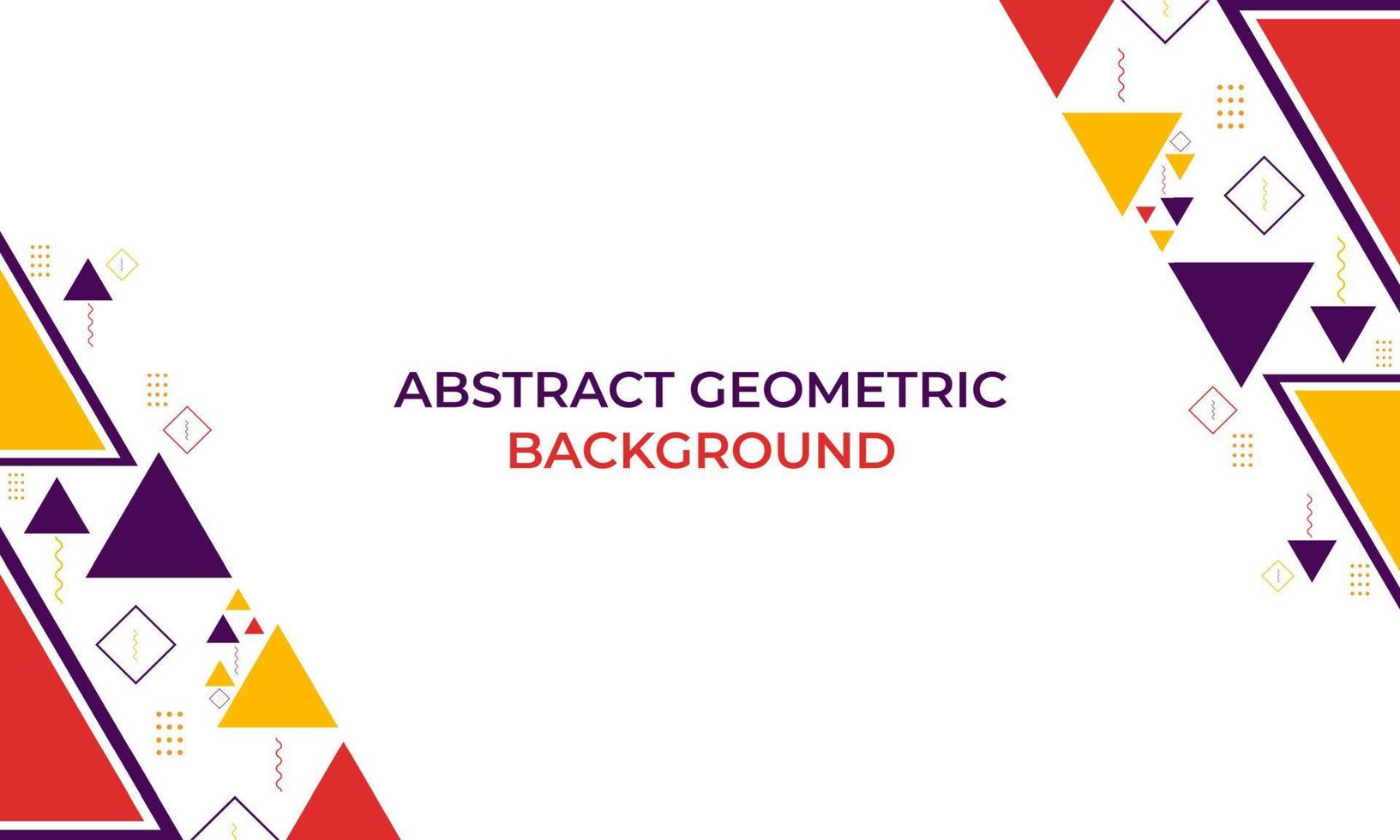 kleurrijke driehoek geometrische vorm achtergrond vector